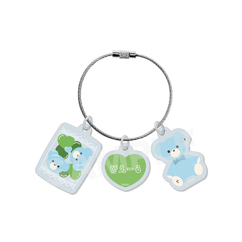 "The Idolmaster SideM" Teddy's Collection II Triple-Strand Acrylic Charm / 05 Pierre