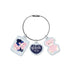 "The Idolmaster SideM" Teddy's Collection II Triple-Strand Acrylic Charm / 07 Nao Okamura