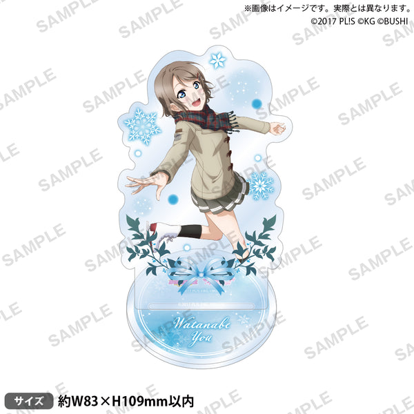 『ラブライブ!スクールアイドルフェスティバル』アクリルスタンド Aqours クリスマスver. 渡辺曜