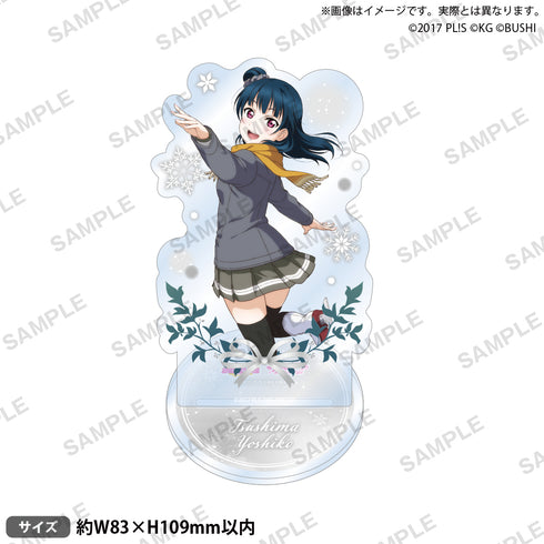 『ラブライブ!スクールアイドルフェスティバル』アクリルスタンド Aqours クリスマスver. 津島善子