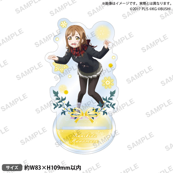 『ラブライブ!スクールアイドルフェスティバル』アクリルスタンド Aqours クリスマスver. 国木田花丸