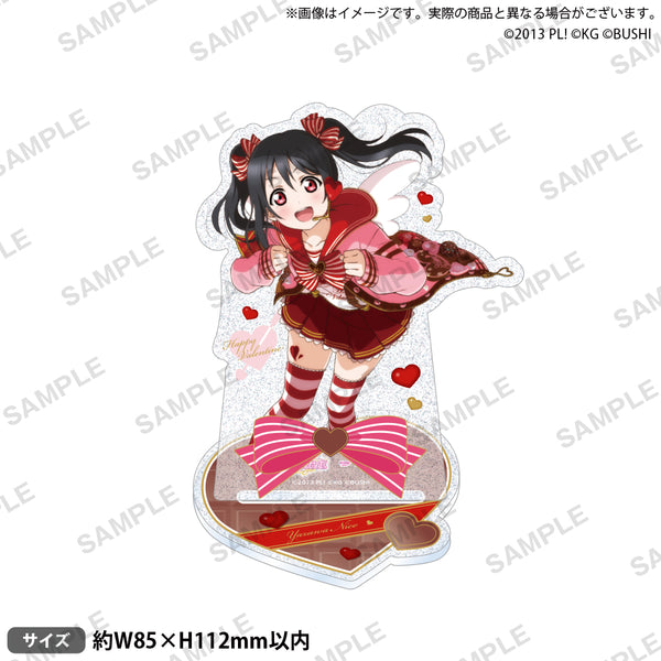 『ラブライブ!スクールアイドルフェスティバル』きらりんアクリルスタンド μ's バレンタインver. 矢澤にこ