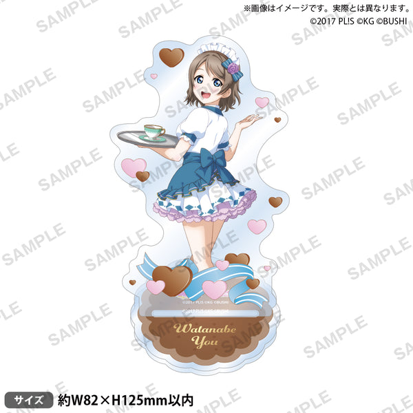 『ラブライブ!スクールアイドルフェスティバル』アクリルスタンド Aqours バレンタインver. 渡辺曜