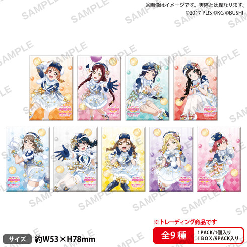 『ラブライブ!スクールアイドルフェスティバル』しかくい缶バッジコレクション Aqours 屋台Ver.【BOX】