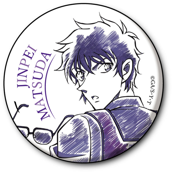 『名探偵コナン』ペンシルアート缶バッジコレクションVol.3 松田陣平