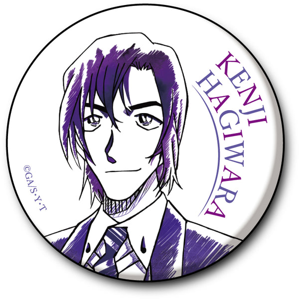 『名探偵コナン』ペンシルアート缶バッジコレクションVol.3 萩原研二