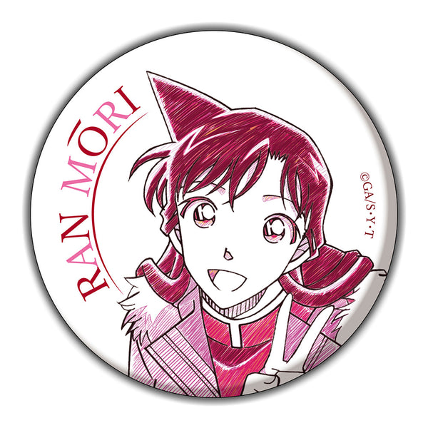 『名探偵コナン』ペンシルアート 缶バッジコレクション Vol.6 毛利蘭