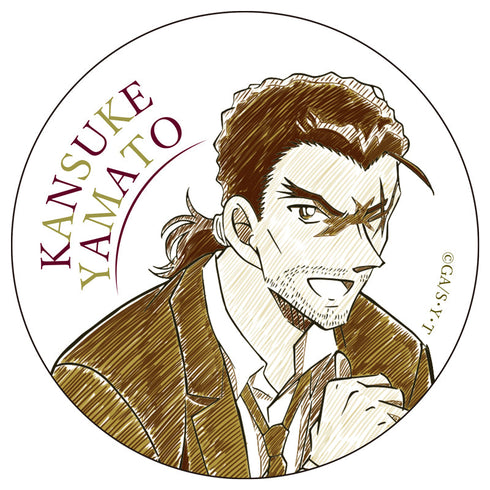 『名探偵コナン』ペンシルアート 缶バッジコレクション Vol.7 大和敢助