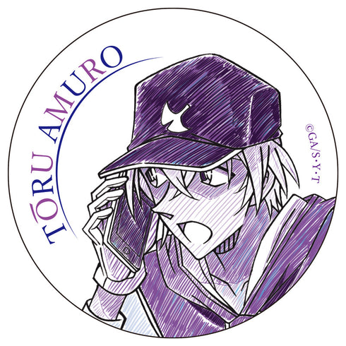 『名探偵コナン』ペンシルアート 缶バッジコレクション Vol.7 安室透