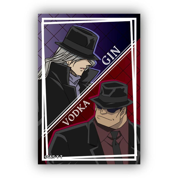 『名探偵コナン』スクエア型缶バッジ Vol.3 ジン&ウォッカ