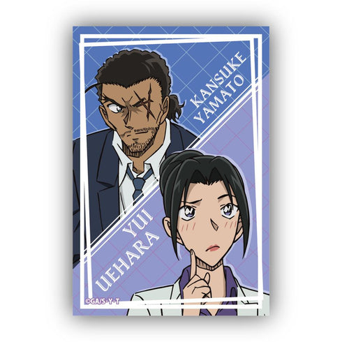 『名探偵コナン』スクエア型缶バッジ Vol.3 大和敢助&上原由衣