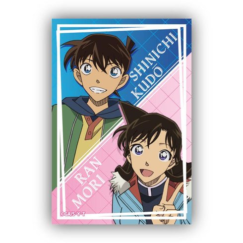 『名探偵コナン』スクエア型缶バッジ Vol.4 工藤新一&毛利蘭