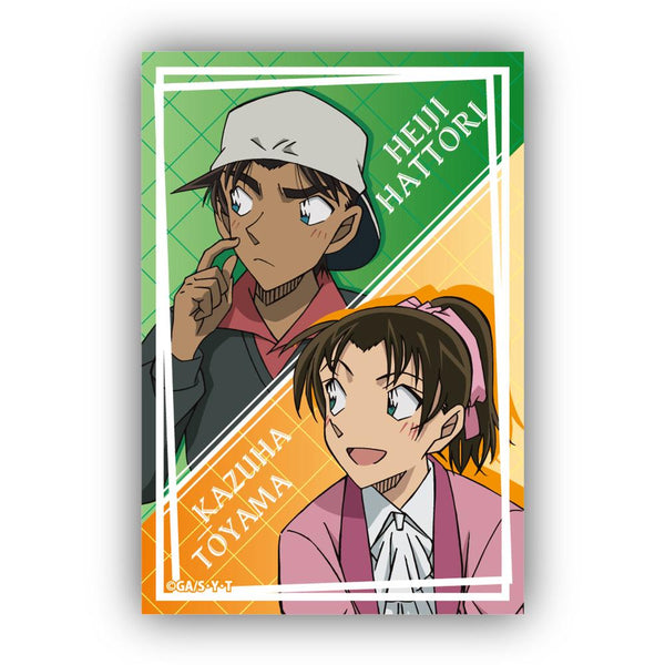 『名探偵コナン』スクエア型缶バッジ Vol.4 服部平次&遠山和葉