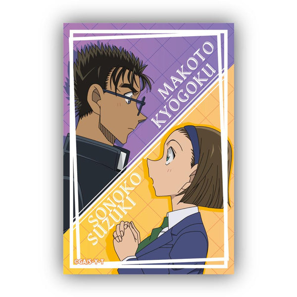 『名探偵コナン』スクエア型缶バッジ Vol.4 京極真&鈴木園子