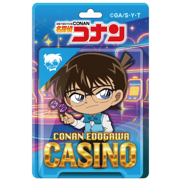 『名探偵コナン』ブリスターパッケージ風アクリルボールチェーン カジノコレクション 江戸川コナン