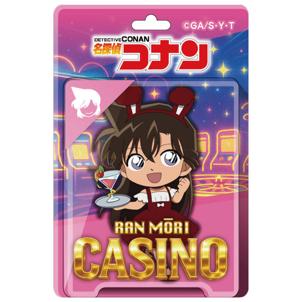 『名探偵コナン』ブリスターパッケージ風アクリルボールチェーン カジノコレクション 毛利蘭