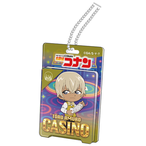 『名探偵コナン』ブリスターパッケージ風アクリルボールチェーン カジノコレクション 安室透