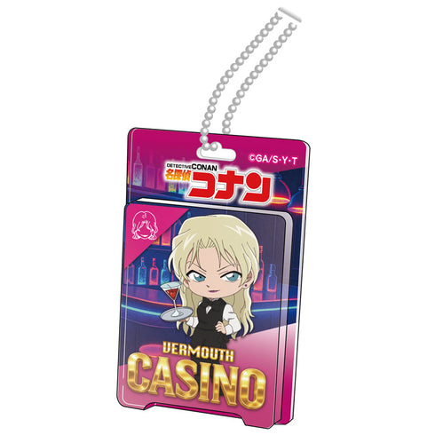 『名探偵コナン』ブリスターパッケージ風アクリルボールチェーン カジノコレクション ベルモット