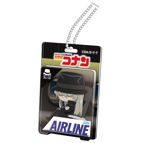 『名探偵コナン』ブリスターパッケージ風アクリルボールチェーン エアラインコレクション ジン