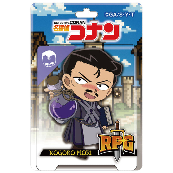 『名探偵コナン』ブリスターパッケージ風アクリルボールチェーン RPGコレクション 毛利小五郎
