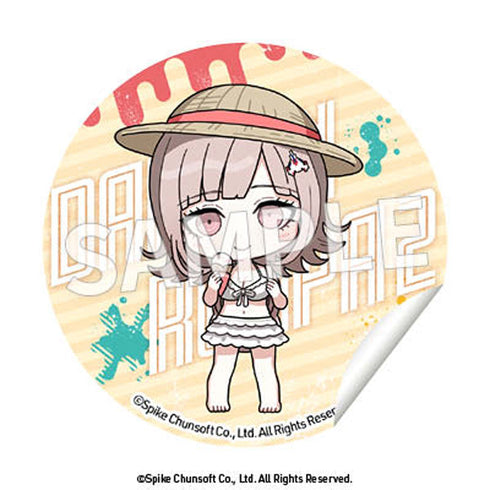 『ダンガンロンパ1・2 Reload』貼ってはがせる円形デコステッカー illust.たま【BOX】
