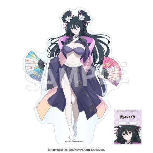 『閃乱カグラ』アクリルメガフィギュア 雪不帰Ver.