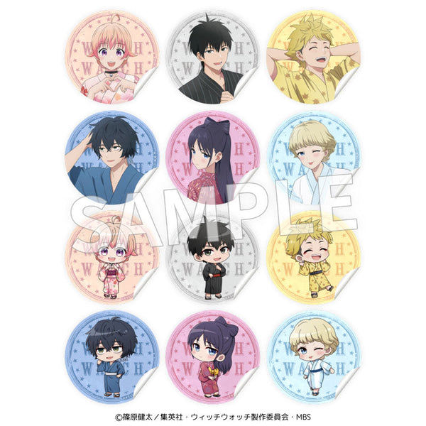『ウィッチウォッチ』円形デコステッカー【BOX】
