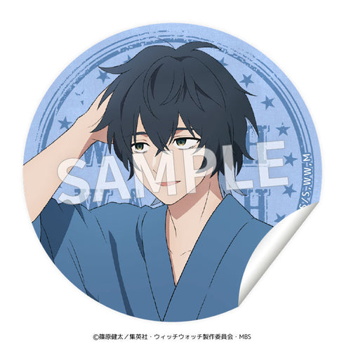 『ウィッチウォッチ』円形デコステッカー【BOX】