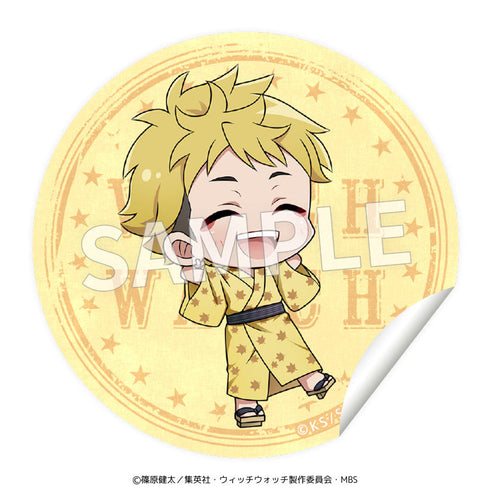 『ウィッチウォッチ』円形デコステッカー【BOX】
