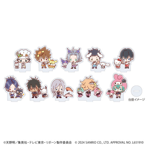 『家庭教師ヒットマンREBORN!×SANRIO CHARACTERS』アクリルぷちスタンド04/ブラインド(全10種)(ミニキャライラスト)【BOX】【202607再販】