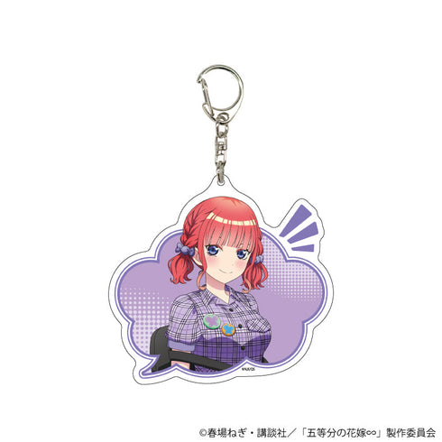 『五等分の花嫁∽』デカアクリルキーホルダー12/二乃 アメリカンポップver.(描き下ろしイラスト)【202607再販】