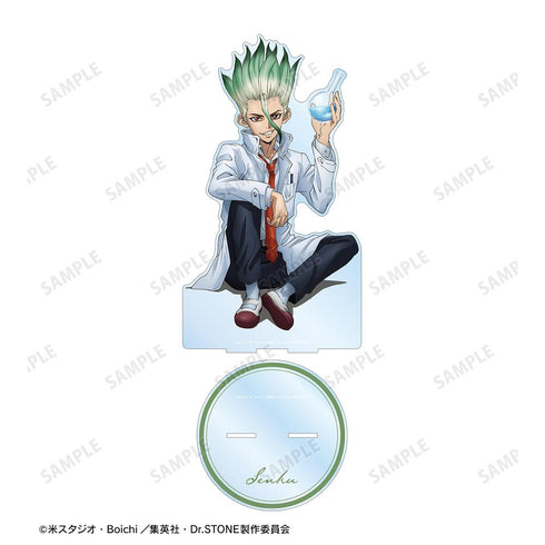 『Dr.STONE』描き下ろしイラスト 石神千空 石化前ver. 特大アクリルスタンド【202412再販】