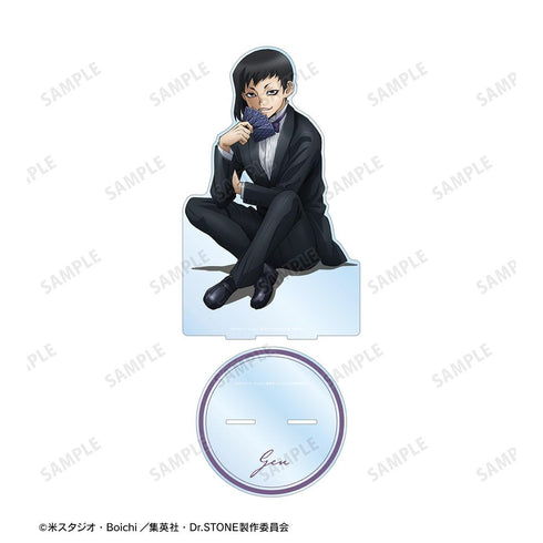 『Dr.STONE』描き下ろしイラスト あさぎりゲン 石化前ver. 特大アクリルスタンド【202510再販】