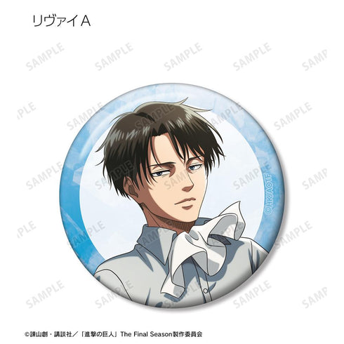 『進撃の巨人』描き下ろしイラスト 水中浮遊ver. トレーディング缶バッジ(単位/BOX)【202501再販】