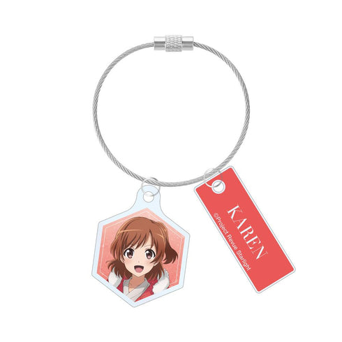 『少女☆歌劇 レヴュースタァライト』アニメ放送5周年記念 描き下ろし 愛城 華恋 SNOW QUEENver. 2連ワイヤーアクリルキーホルダー【202601再販】