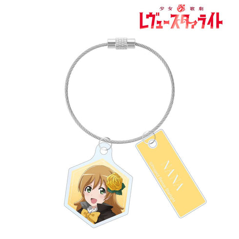 『少女☆歌劇 レヴュースタァライト』アニメ放送5周年記念 描き下ろし 大場 なな SNOW QUEENver. 2連ワイヤーアクリルキーホルダー【202601再販】