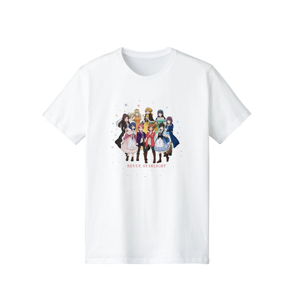 『少女☆歌劇 レヴュースタァライト』アニメ放送5周年記念 描き下ろし 集合 SNOW QUEENver. Tシャツメンズ【202609再販】