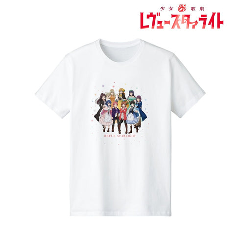 『少女☆歌劇 レヴュースタァライト』アニメ放送5周年記念 描き下ろし 集合 SNOW QUEENver. Tシャツメンズ【202609再販】