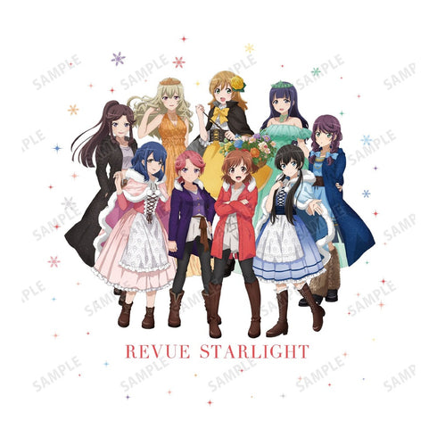 『少女☆歌劇 レヴュースタァライト』アニメ放送5周年記念 描き下ろし 集合 SNOW QUEENver. Tシャツメンズ【202609再販】