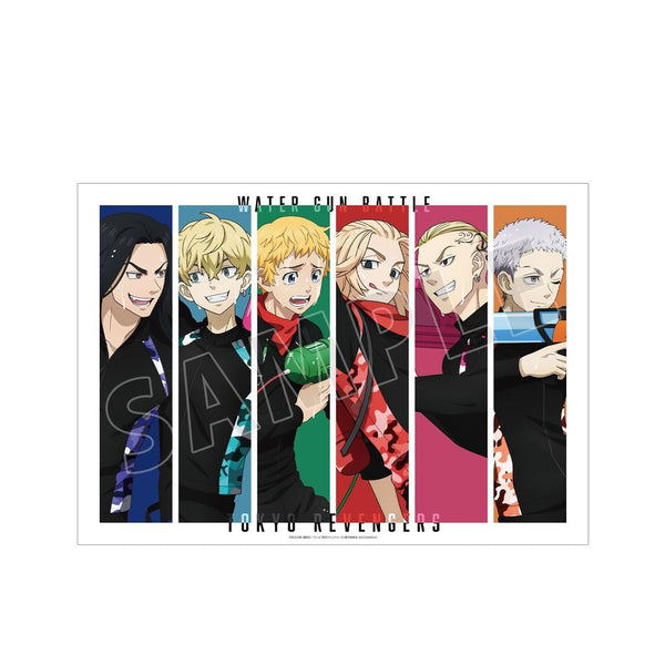 《东京复仇者》全新绘制插画 合影 水枪大战版 A3哑光处理海报 ver.B【202608再版】