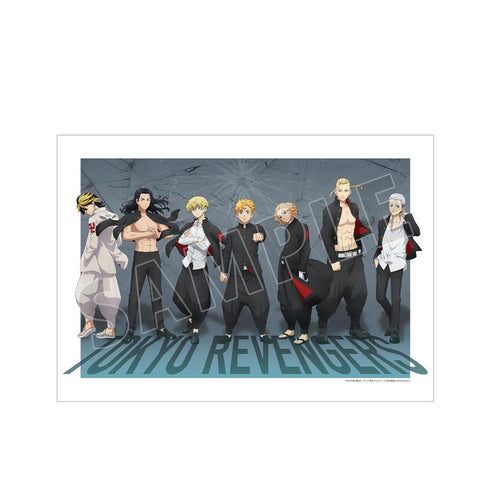 《东京复仇者》全新绘制插画 集体照 啦啦队服版 A3哑光处理海报 ver.A【202608再版】