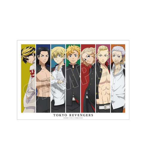 《东京复仇者》全新绘制插画 合影 啦啦队服版 A3哑光处理海报 ver.B【202608再版】