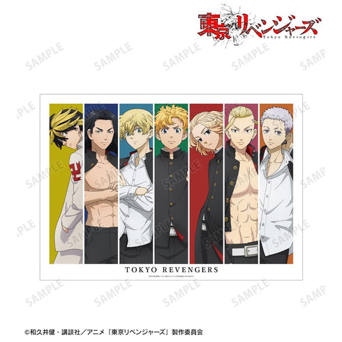 《东京复仇者》全新绘制插画 合影 啦啦队服版 A3哑光处理海报 ver.B【202608再版】