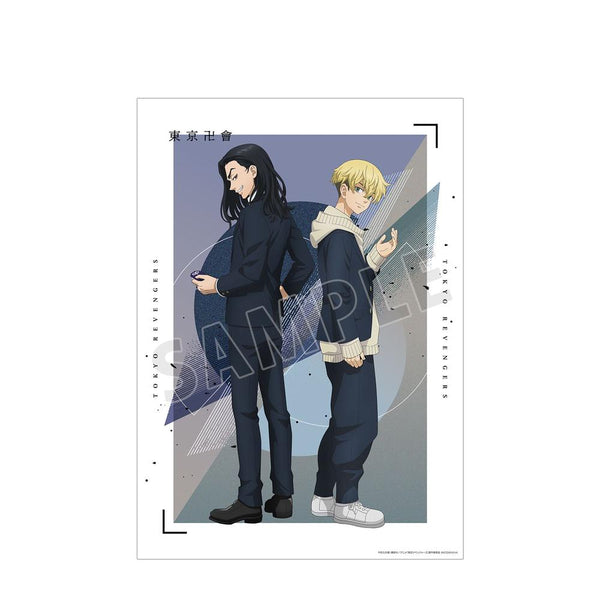 《东京复仇者》全新绘制插画 场地圭介&松野千冬 2005年版 A3哑光处理海报【202608再版】