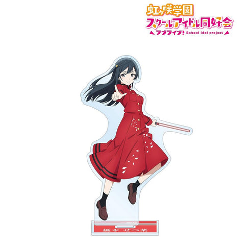 《Love Live! 虹咲学园校园偶像同好会》全新绘制插画 优木 濑菜 绚烂!胜利之路ver. BIG亚克力立牌【202605再版】