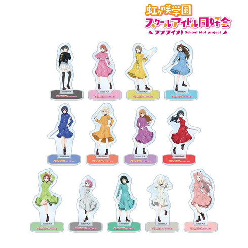 《Love Live! 虹咲學園校園偶像同好會》全新繪製插圖 繚亂!勝利之路ver. 收藏級壓克力迷你公仔(單位/盒)【202605再版】