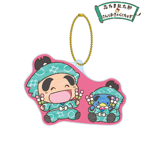 『忍たま乱太郎×サンリオキャラクターズ』福富しんべヱ×タキシードサム BIGアクリルキーホルダー