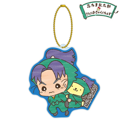 『忍たま乱太郎×サンリオキャラクターズ』潮江⽂次郎×ポムポムプリン BIGアクリルキーホルダー