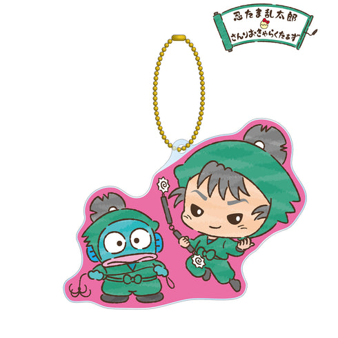 『忍たま乱太郎×サンリオキャラクターズ』⾷満留三郎×ハンギョドン BIGアクリルキーホルダー