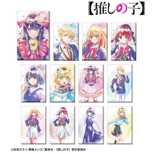《【我最爱的孩子】》收藏卡 Ani-Art aqua label 方形徽章(单位/盒)【202608 再版】